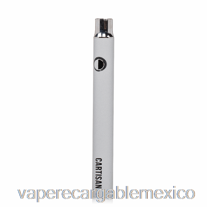 Vape Recargable Carisan Boton Vv 400 510 Bateria Plata